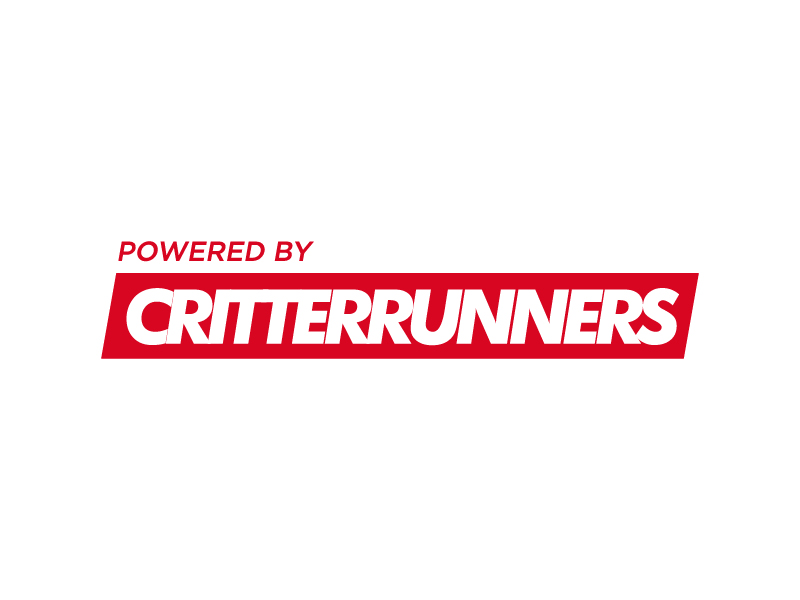 Powered by Critterrunners logo design by Fear