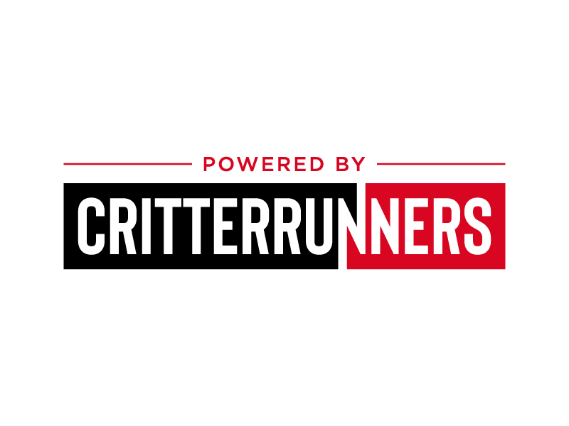 Powered by Critterrunners logo design by Fear