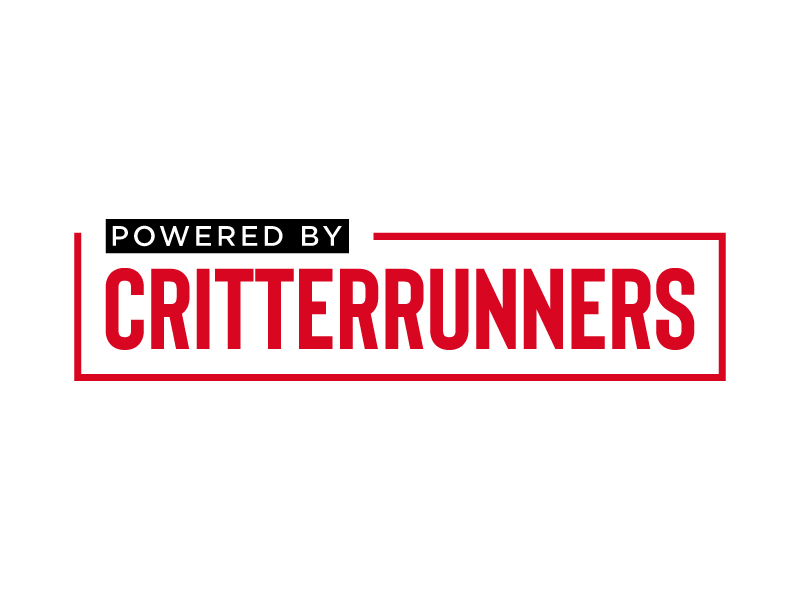 Powered by Critterrunners logo design by Fear