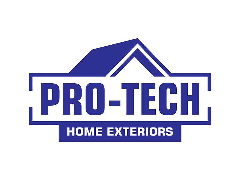Pro-Tech Home Exteriors logo design by gitzart