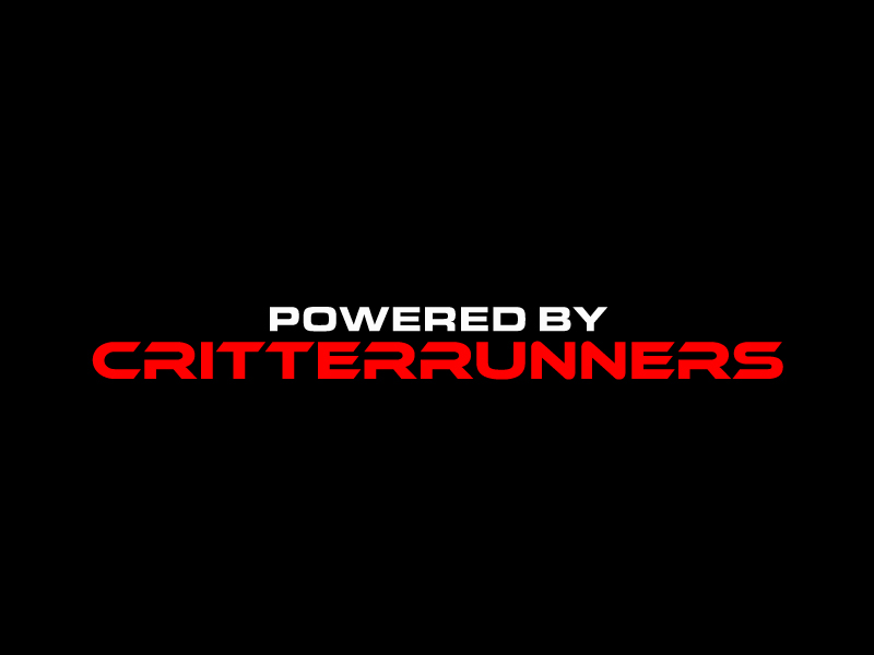 Powered by Critterrunners logo design by Euto