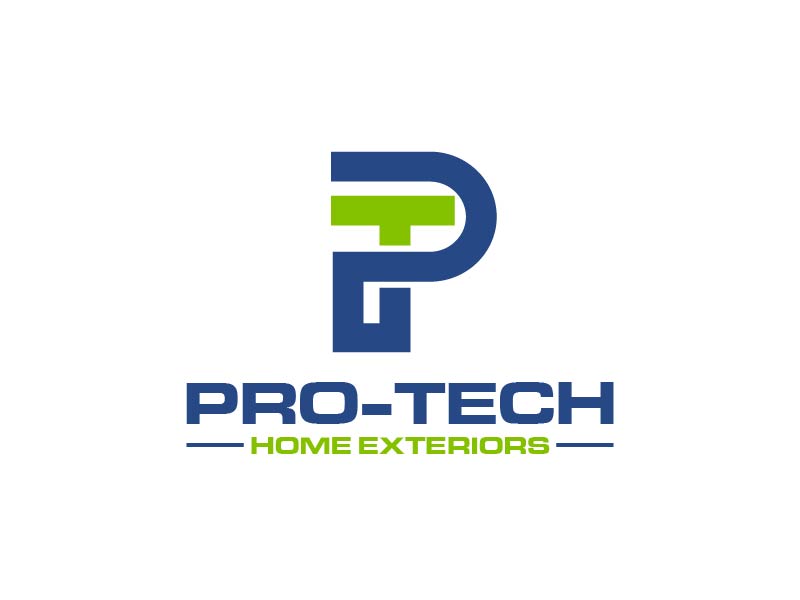 Pro-Tech Home Exteriors logo design by usef44