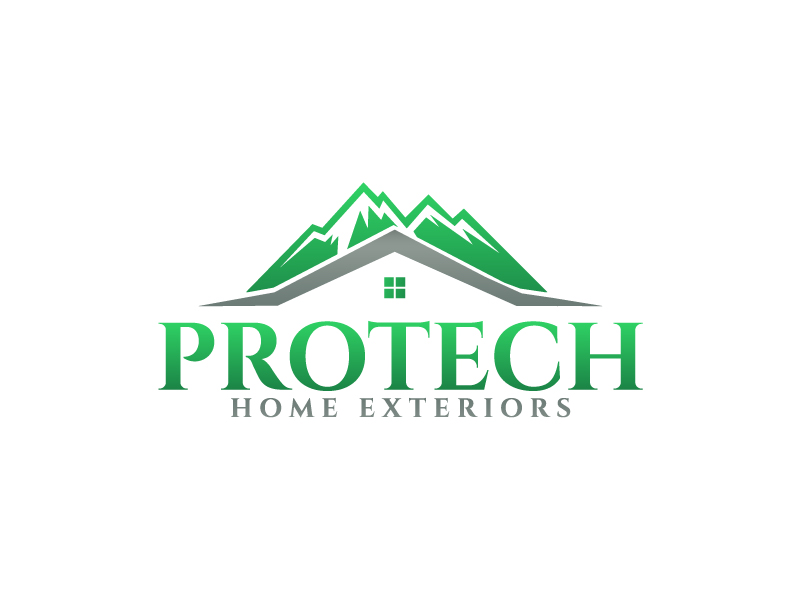 Pro-Tech Home Exteriors logo design by Sami Ur Rab