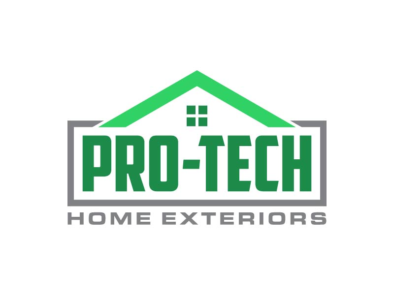 Pro-Tech Home Exteriors logo design by jonggol