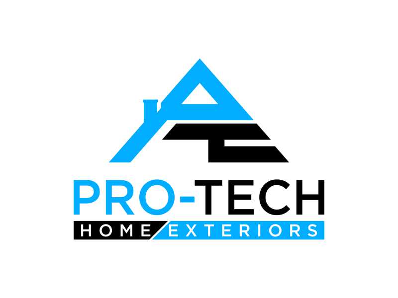 Pro-Tech Home Exteriors logo design by done