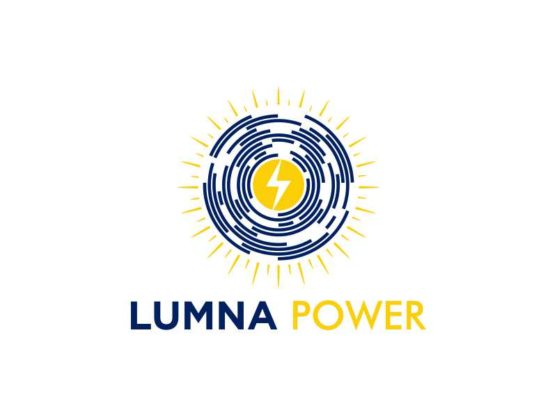 Lumna Power logo design by dencowart
