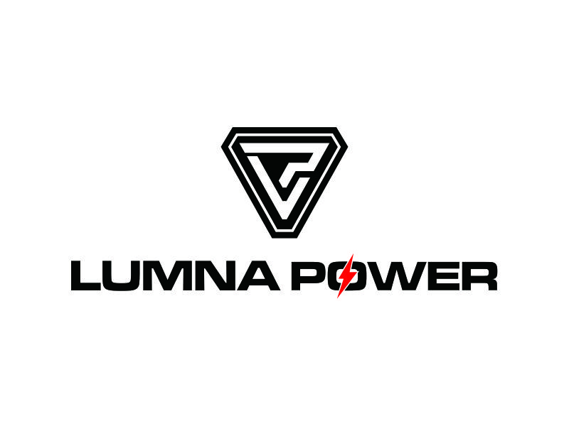 Lumna Power logo design by azizah