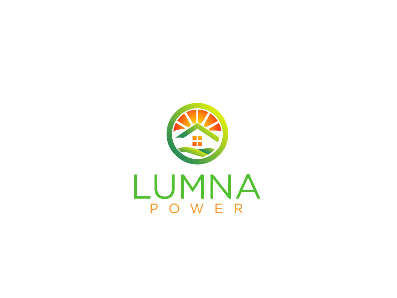 Lumna Power logo design by bezalel