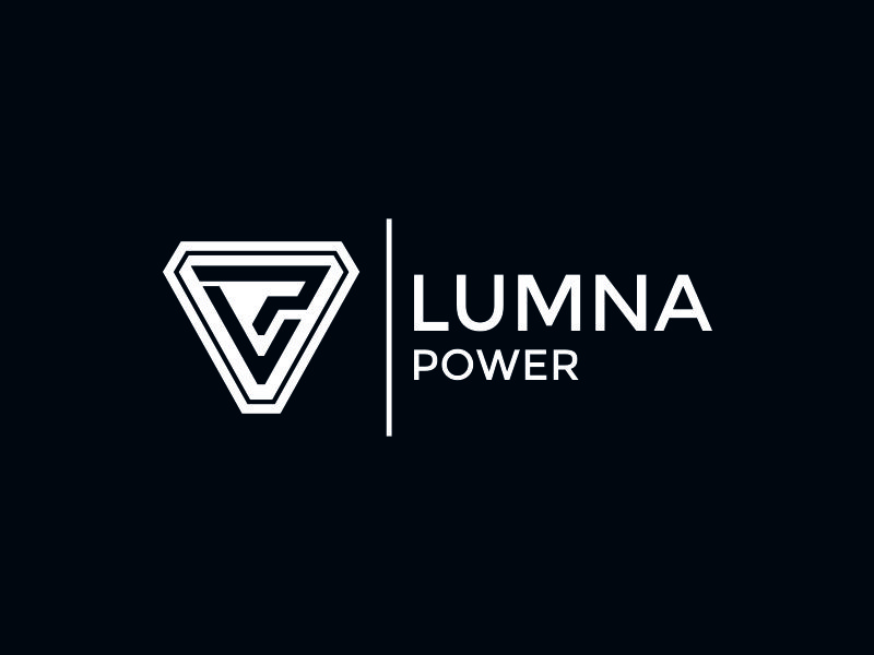 Lumna Power logo design by azizah