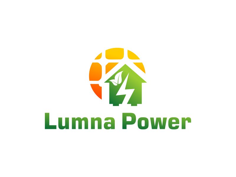 Lumna Power logo design by Gwerth