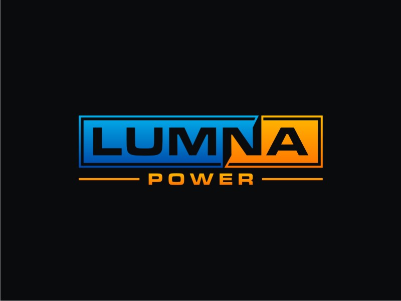 Lumna Power logo design by Artomoro