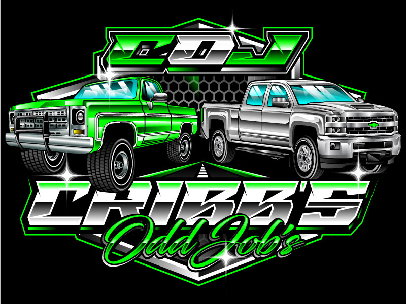 Cribb's Odd Job's logo design by Gilate