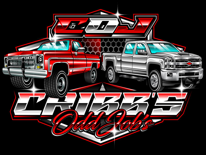 Cribb's Odd Job's logo design by Gilate