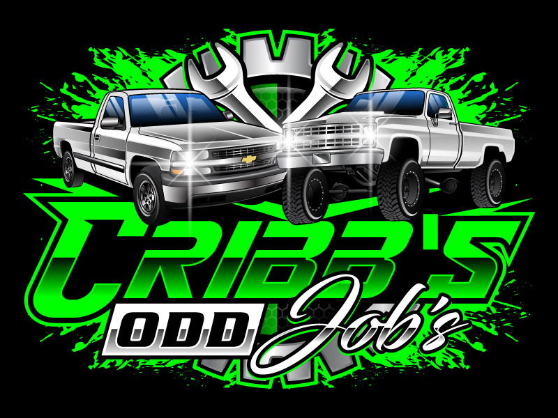 Cribb's Odd Job's logo design by LogoQueen
