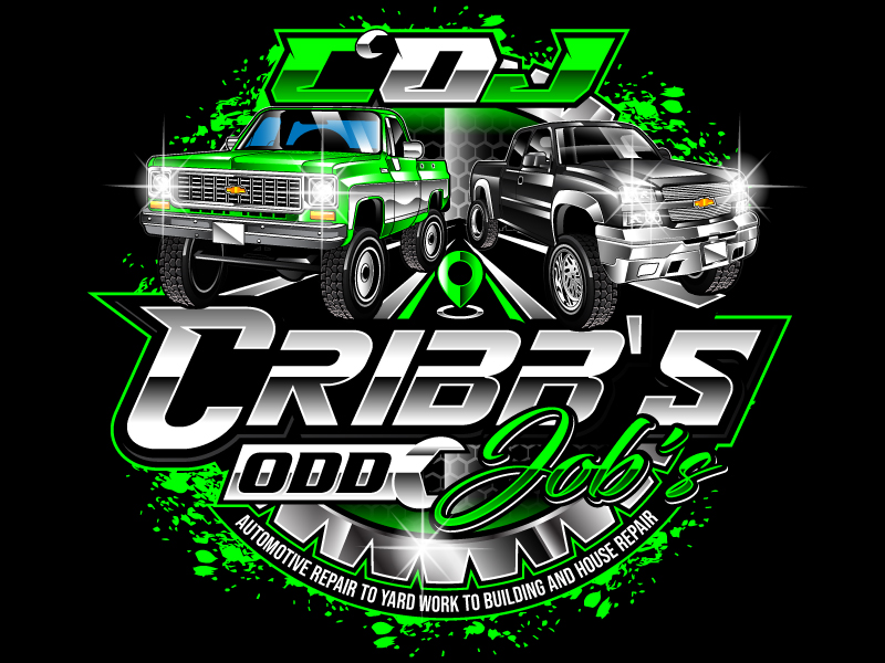 Cribb's Odd Job's logo design by Gilate