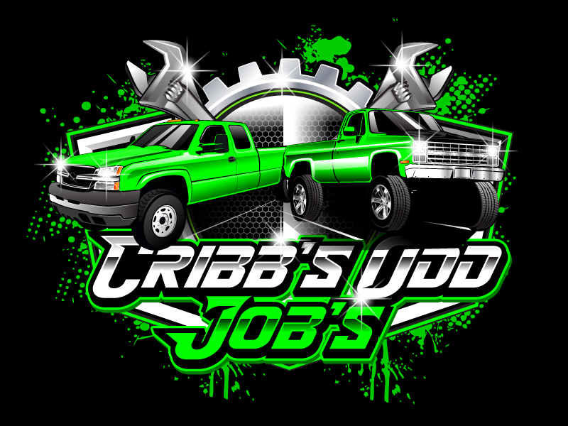 Cribb's Odd Job's logo design by DreamLogoDesign