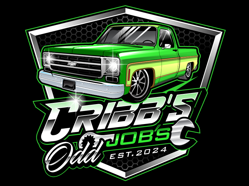 Cribb's Odd Job's logo design by DreamLogoDesign