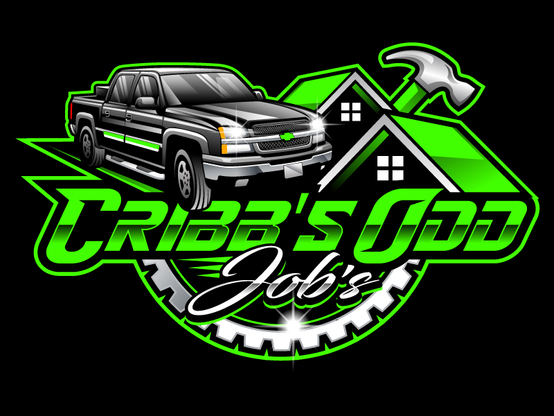 Cribb's Odd Job's logo design by SumitSingha