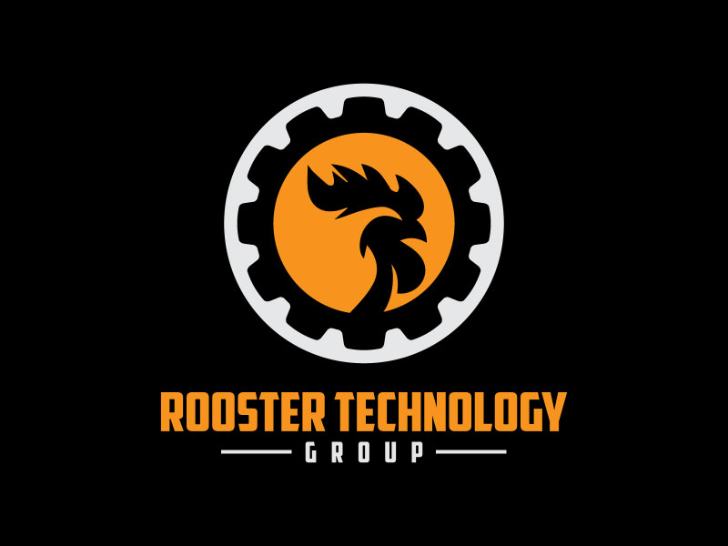 Rooster Technology Group logo design by TMaulanaAssa