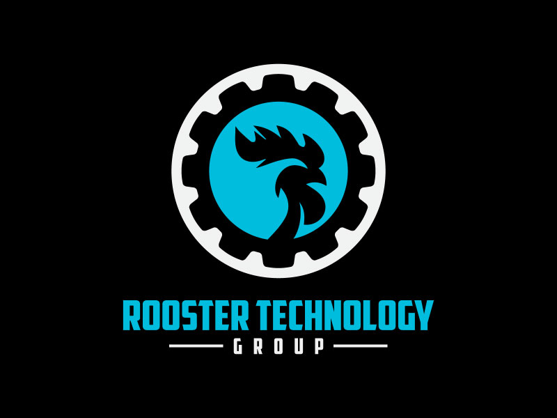 Rooster Technology Group logo design by TMaulanaAssa