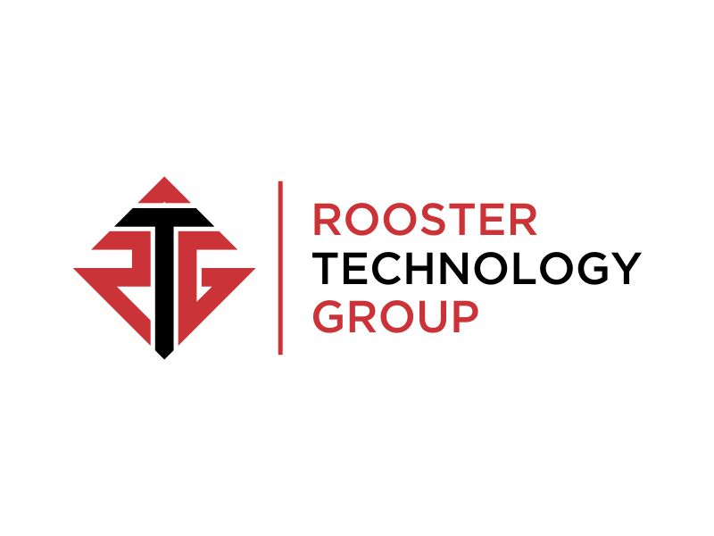 Rooster Technology Group logo design by oke2angconcept