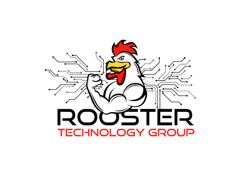 Rooster Technology Group logo design by Koushik