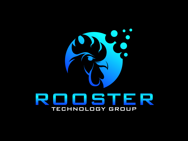 Rooster Technology Group logo design by Koushik