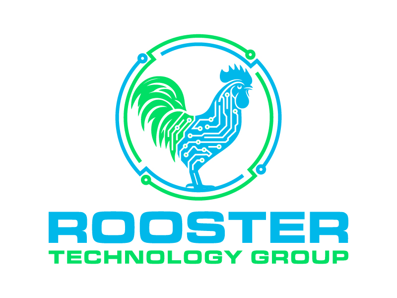 Rooster Technology Group logo design by mewlana