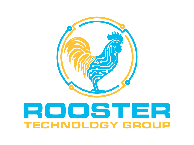 Rooster Technology Group logo design by mewlana