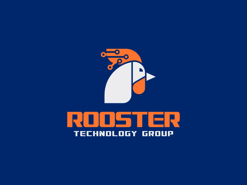 Rooster Technology Group logo design by sakarep