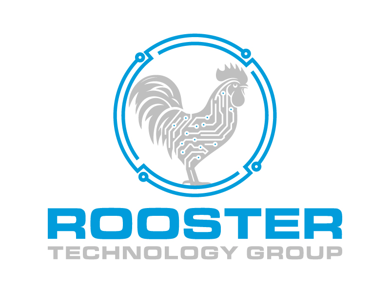 Rooster Technology Group logo design by mewlana