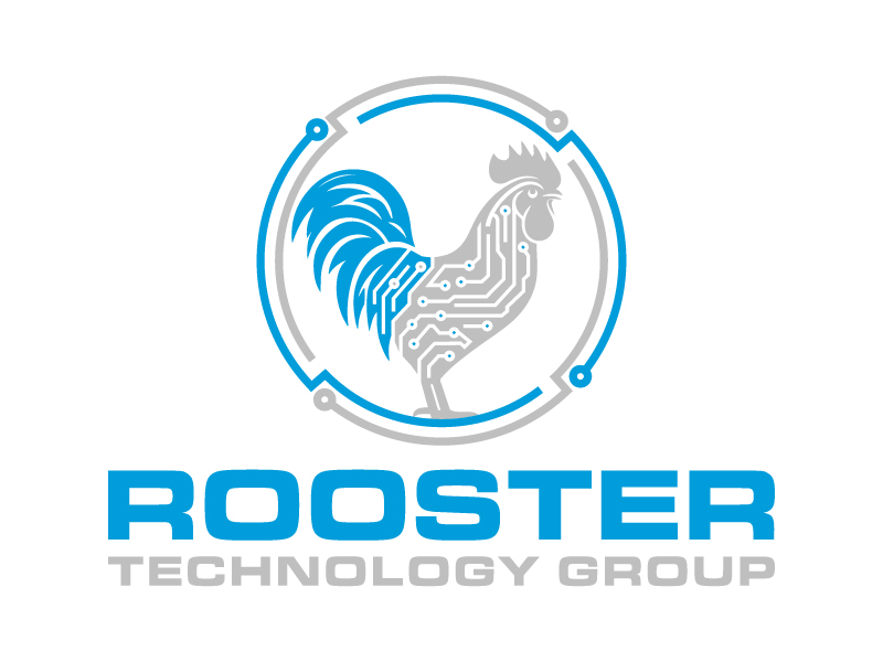 Rooster Technology Group logo design by mewlana