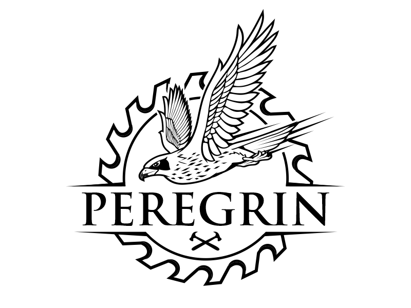 Peregrin logo design by haze