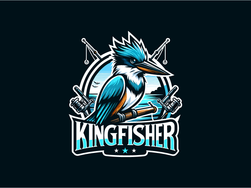 KingFisher logo design by Logo Infantry