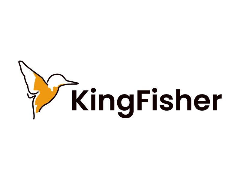 KingFisher logo design by oindrila chakraborty