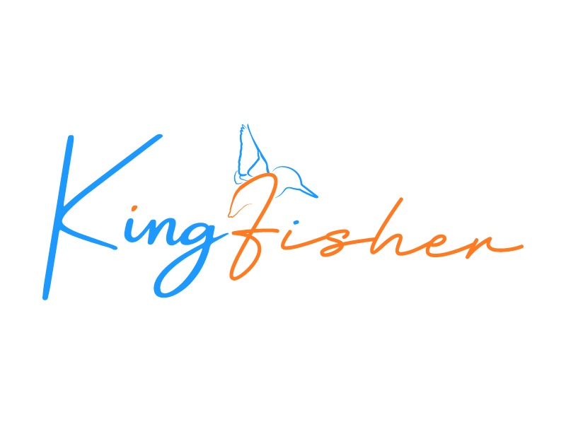 KingFisher logo design by oindrila chakraborty