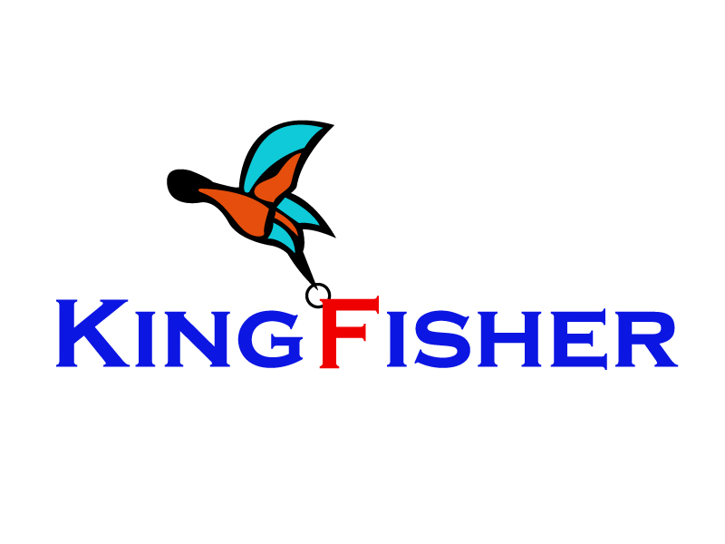 KingFisher logo design by oindrila chakraborty