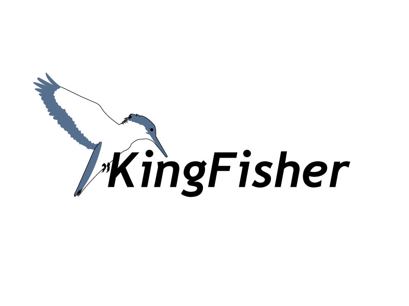 KingFisher logo design by oindrila chakraborty