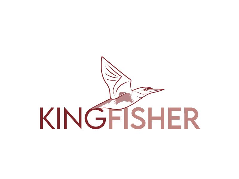 KingFisher logo design by oindrila chakraborty