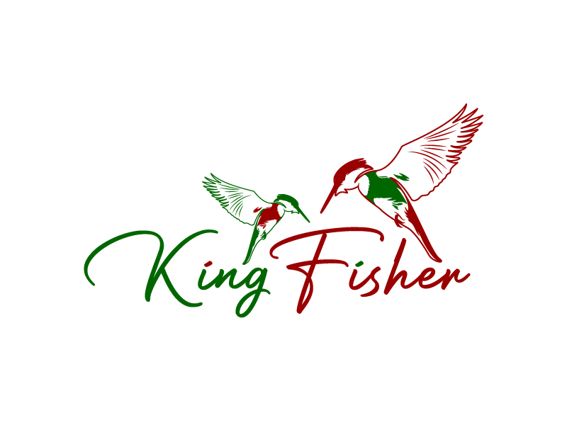 KingFisher logo design by oindrila chakraborty