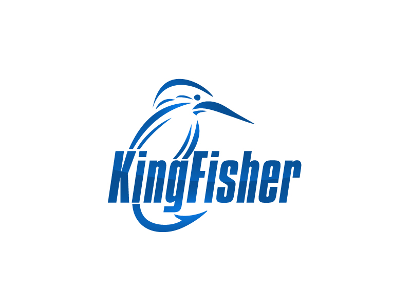 KingFisher logo design by nikkl