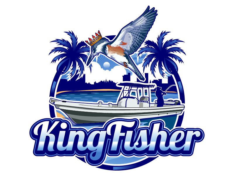 KingFisher logo design by DreamLogoDesign