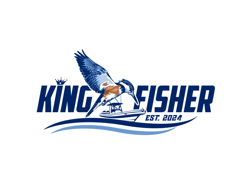 KingFisher logo design by kreativek