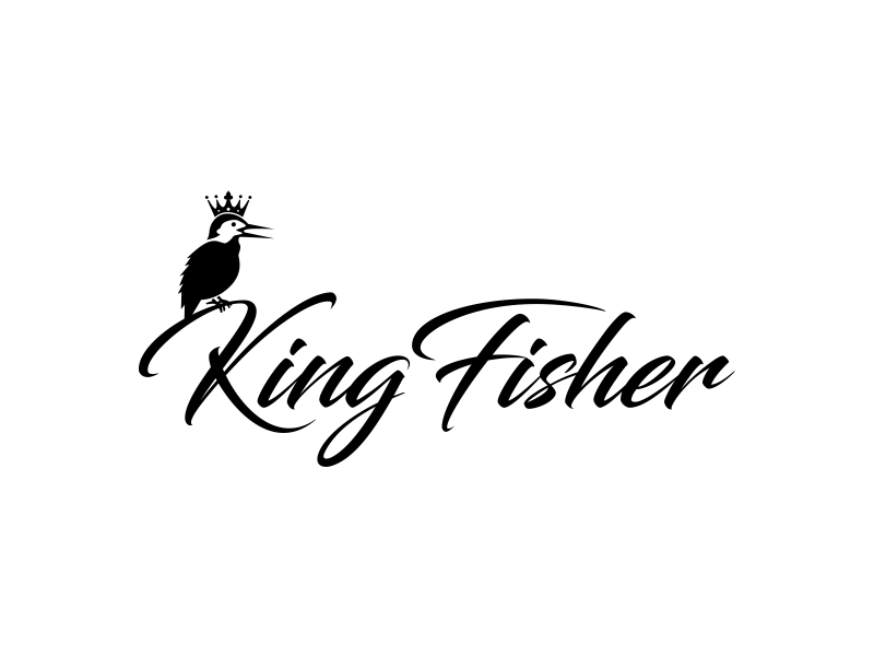 KingFisher logo design by luckyprasetyo