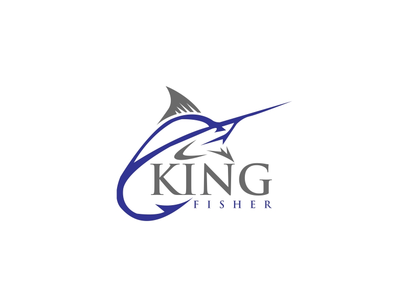 KingFisher logo design by luckyprasetyo