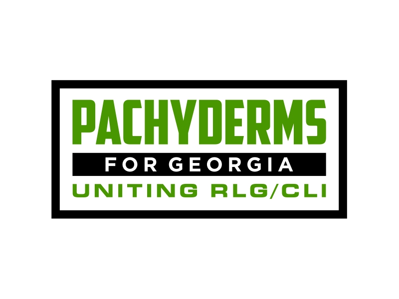 Pachyderms for Georgia , Uniting RLG/CLI logo design by cintoko