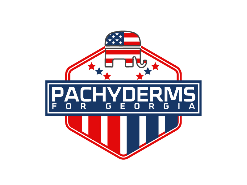 Pachyderms for Georgia , Uniting RLG/CLI logo design by Sami Ur Rab