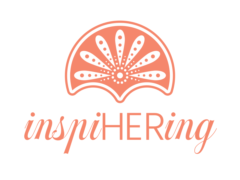 inspiHERing logo design by cikiyunn