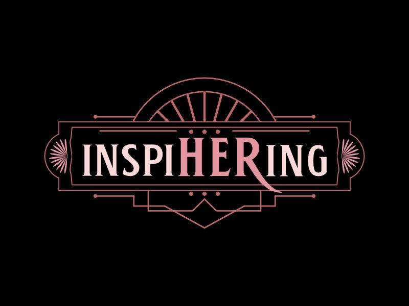 inspiHERing logo design by dyah lestari