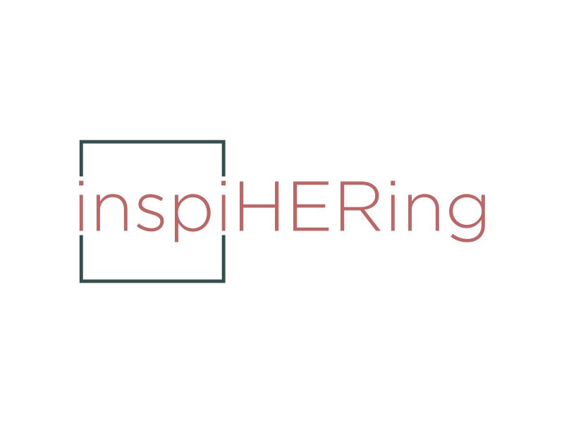 inspiHERing logo design by ora_creative